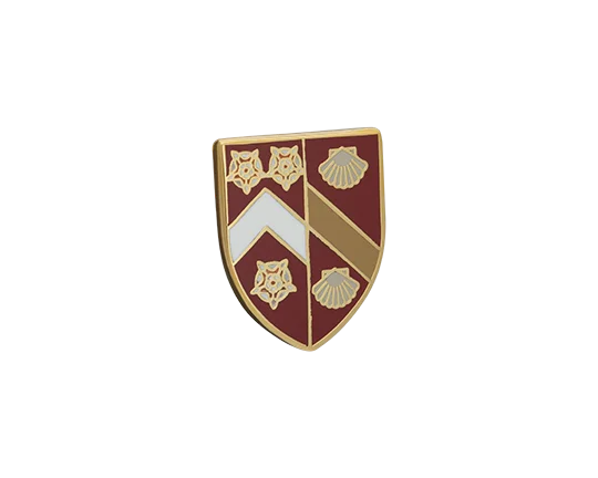 Best cufflinks with multicolored stones for a bold and vibrant appearance-Wadham College Lapel Pin