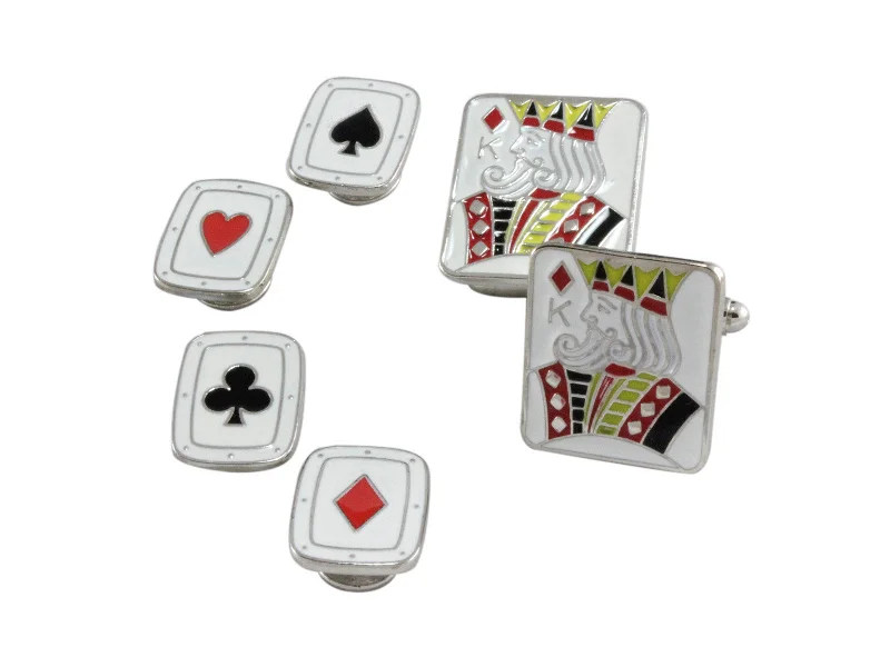 Best cufflinks for luxury gifts with high-quality materials and craftsmanship-Kings Formal Set