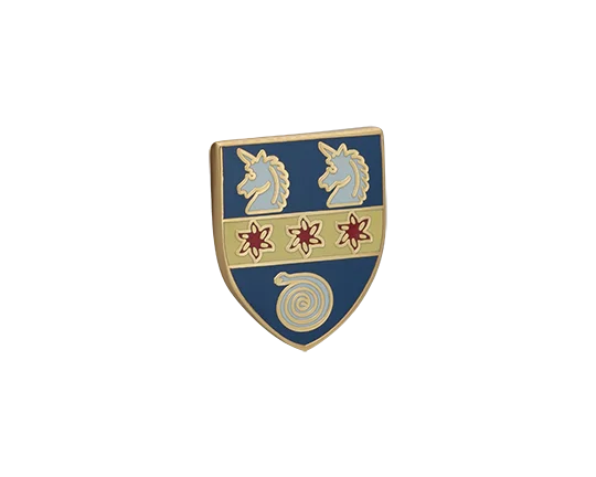 Best cufflinks with customizable monograms for a unique and personal gift-St Hilda's College Lapel Pin