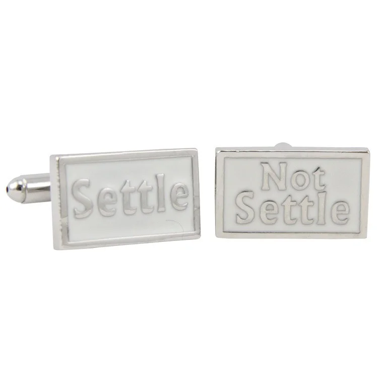 Best cufflinks for special occasions with precious stones for a luxurious touch-Settle | Not Settle Cufflinks