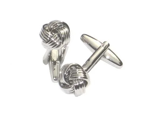 Best cufflinks for formal wear with classic designs and polished finishes-Knot Cufflinks