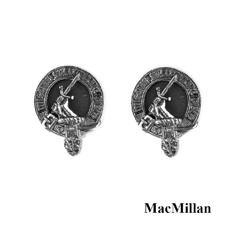 Cufflinks with nautical themes for a coastal and maritime-inspired accessory-Clan Crest Cufflinks - MacMillan