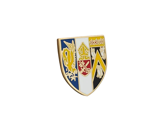 Best cufflinks for formal wear with classic designs and polished finishes-Corpus Christi College Lapel Pin