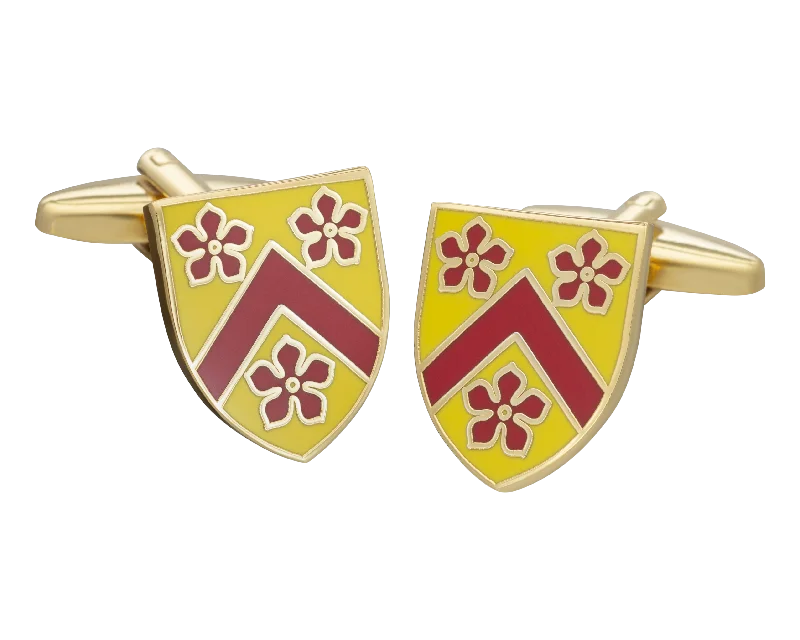 Best cufflinks with round designs for a classic, versatile look-All Souls College Cufflinks