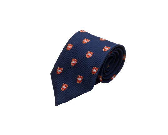 Best cufflinks with etched floral patterns for an elegant and sophisticated design-Mansfield College Silk Tie