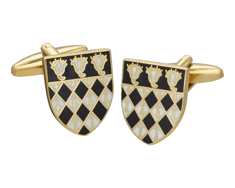 Best cufflinks for formal shirts with refined designs and premium materials-Magdalen College Cufflinks