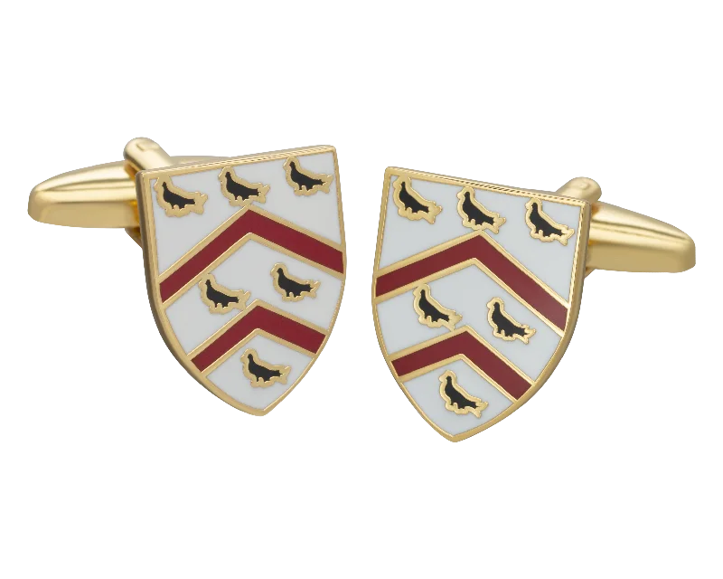 Best cufflinks for anniversary gifts with intricate designs and personal touches-Worcester College Cufflinks