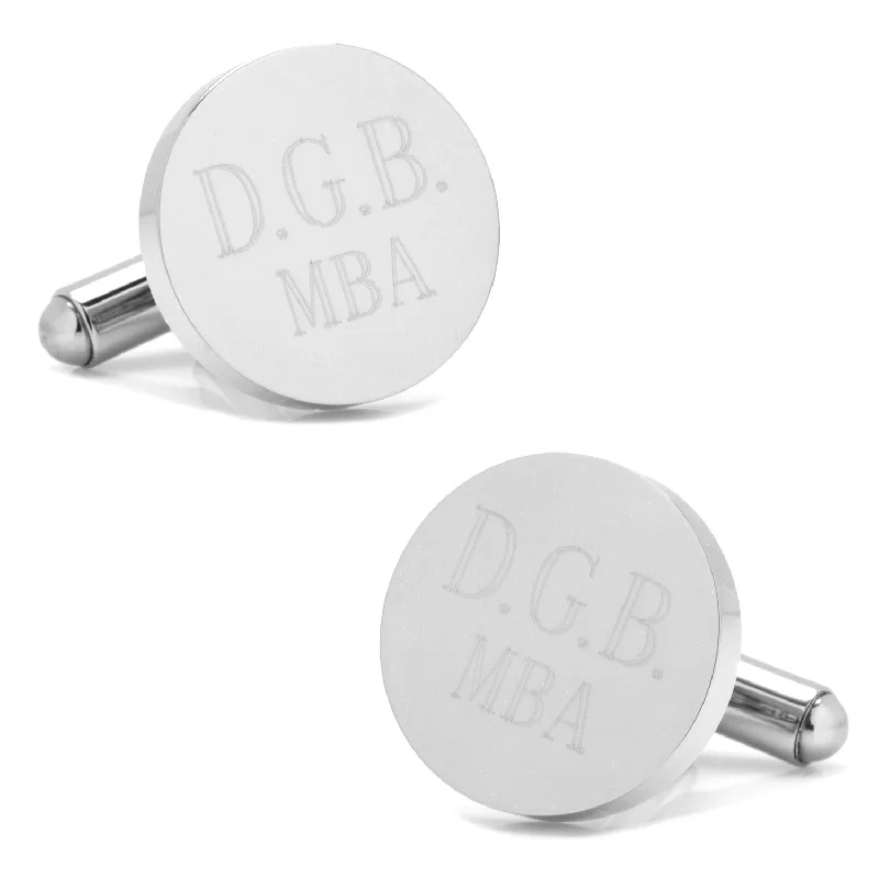 Luxury cufflinks with diamond accents for a high-end and elegant accessory-Graduation Day Degree Cufflinks