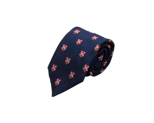 Cufflinks with celestial motifs for a cosmic and mystical fashion statement-St Anne's College Silk Tie