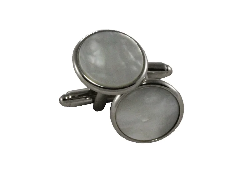 Best cufflinks for special occasions with precious stones for a luxurious touch-Mother Of Pearl Cufflinks