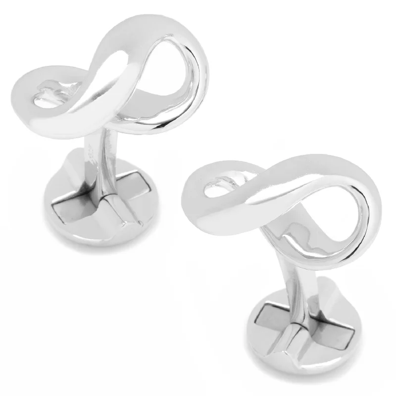 Best cufflinks with modern minimalist designs for a chic, subtle style-Infinity Symbol Cufflinks