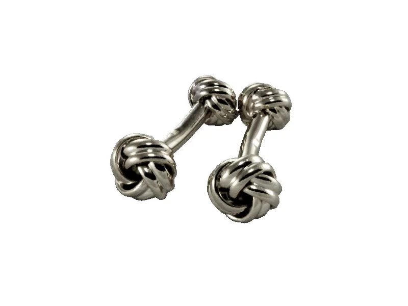 Best cufflinks with textured designs for added dimension and style-Knot Cufflinks