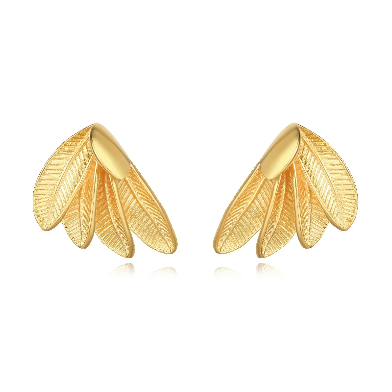 Best hoop earrings with satin ribbons for a soft, feminine appearance-Beatrice Statement Earring