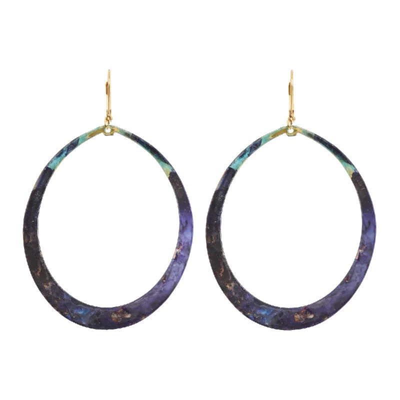 Best hoop earrings with custom designs for a personalized, unique accessory-Lila Meli Earrings