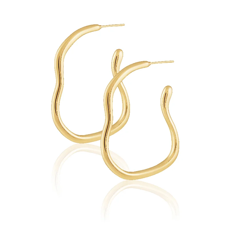 Best hoop earrings with enamel details for a colorful and modern look-Orah Hoop