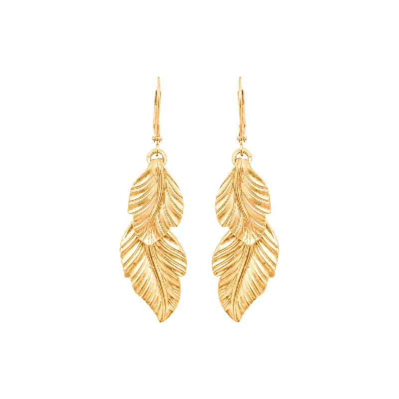 Best hoop earrings with snake chain details for a sleek and modern touch-Plume Earrings