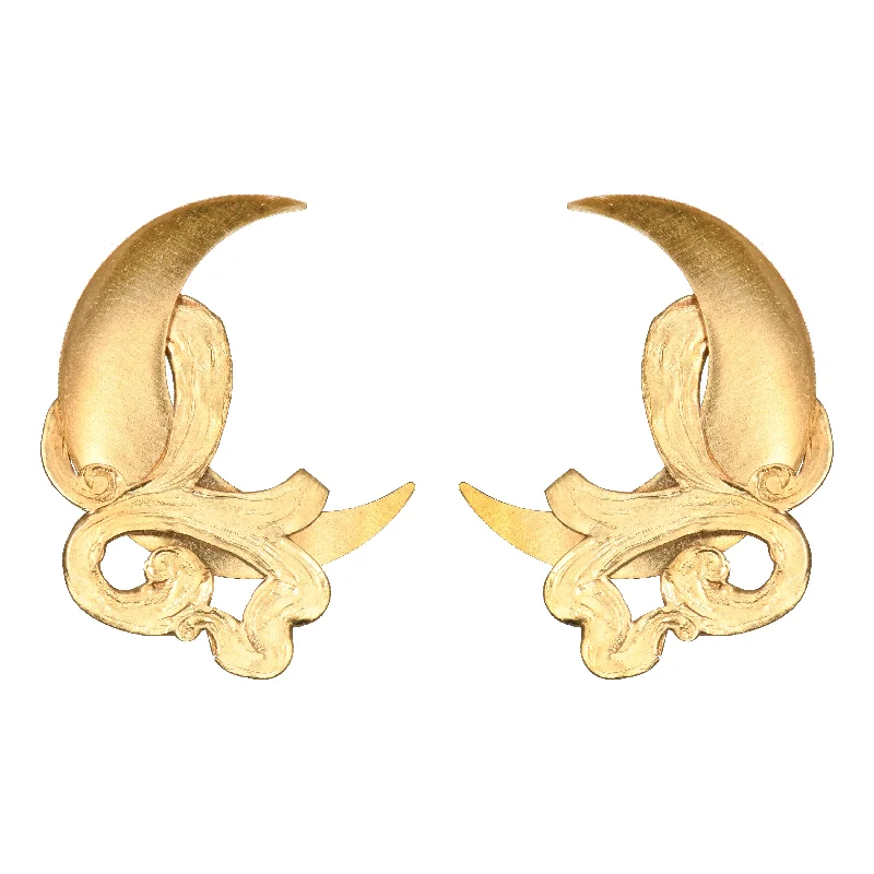 Best hoop earrings with gold for a luxurious and timeless look-Vesper Earrings