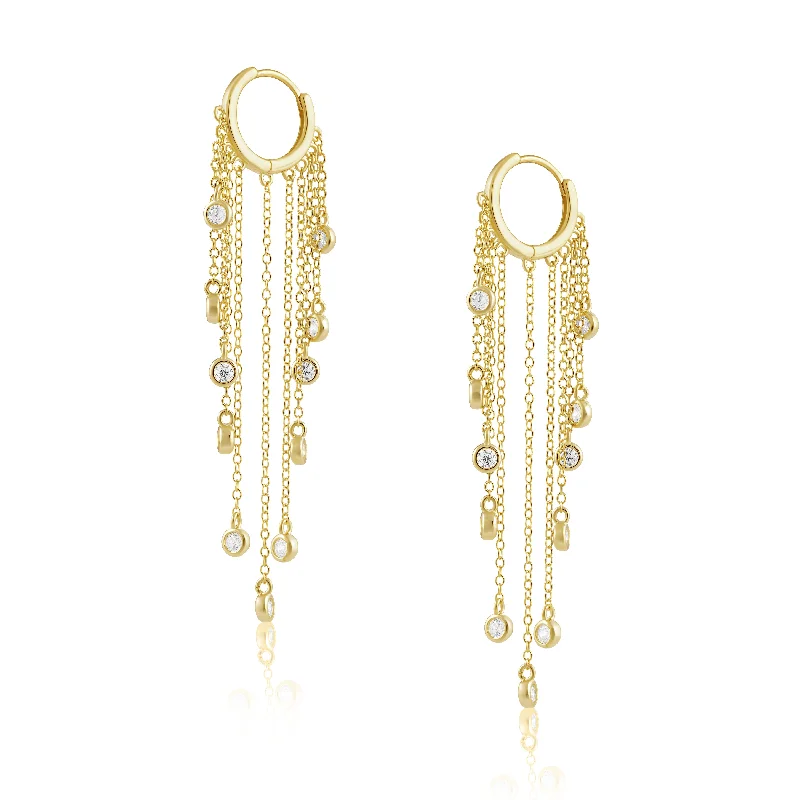 Best hoop earrings with asymmetrical designs for a fashion-forward, avant-garde look-Zara Dangle Earring