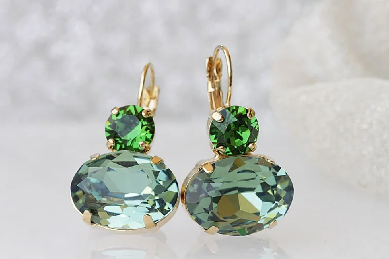 Heavy Duty Drop Earrings for Durability -Gold Erinite Moroccan Drop Earrings