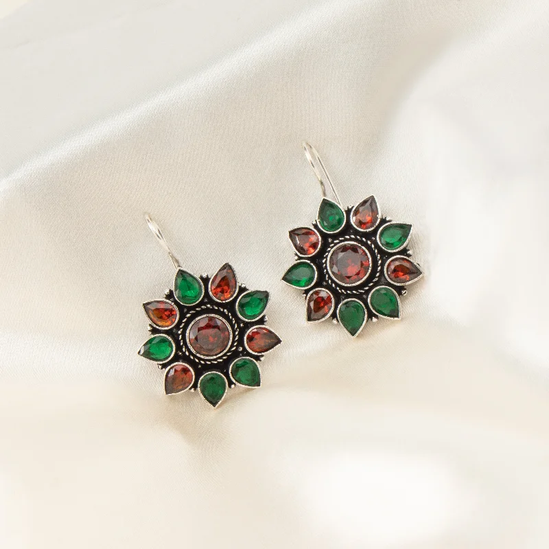 Round Drop Earrings for Classic -Nipura Naisha Drop Earrings