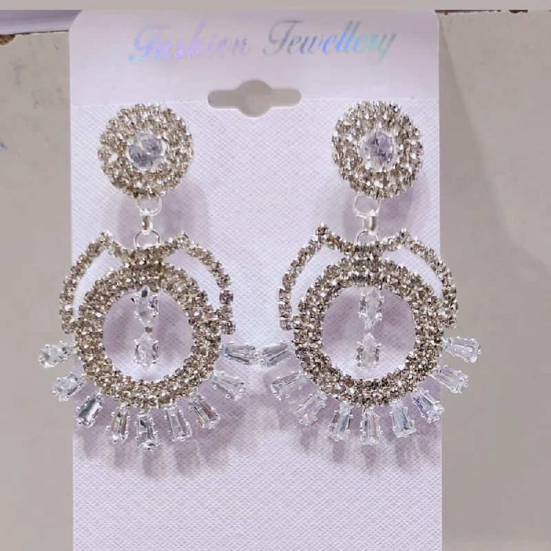 Magnetic Closure Drop Earrings for Easy -Tip Top Jewellers Crystal And Austrian Stone Dangler Earrings