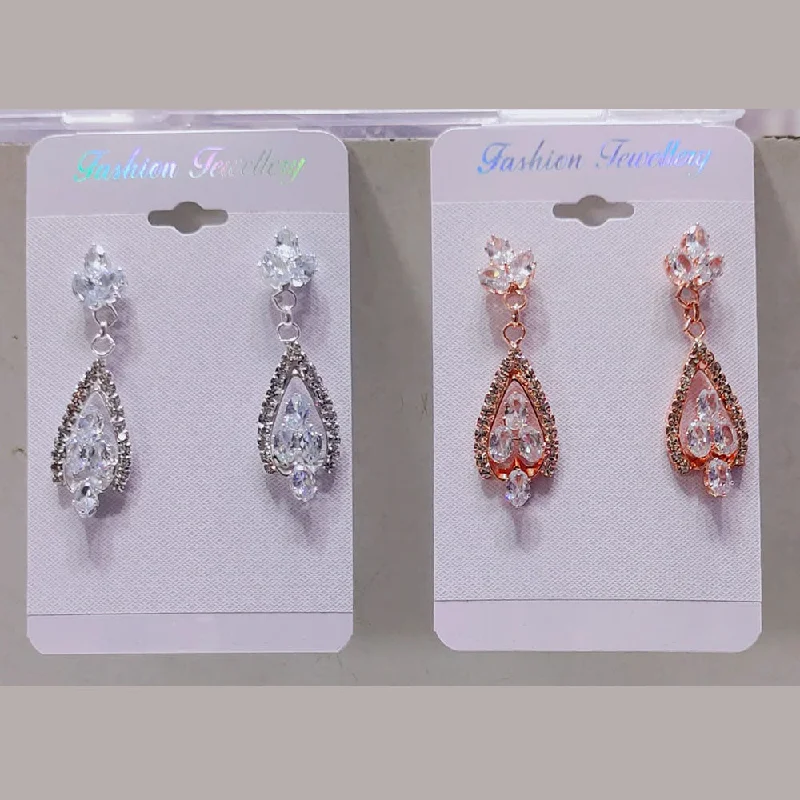 Tarnish Resistant Drop Earrings for Longevity -Tip Top Jewellers Crystal And Austrian Stone Dangler Earrings