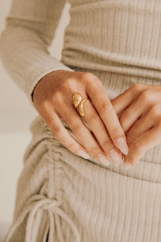 Rings with engraved constellations for stargazers -Winnie Ring