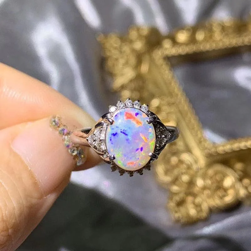 Natural Opal Ring