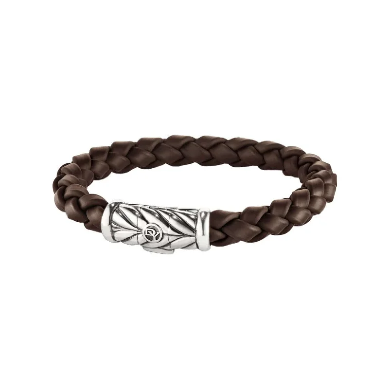 Best bangle bracelets with twisted rope designs for a textured, nautical-inspired look-Chevron Rubber Bracelet