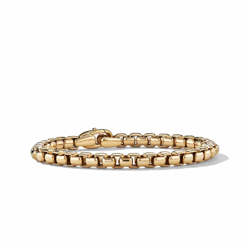 Luxury bangle bracelets with diamond accents for a sparkling, high-end accessory-DY Bel Aire Chain Bracelet in 18K Yellow Gold