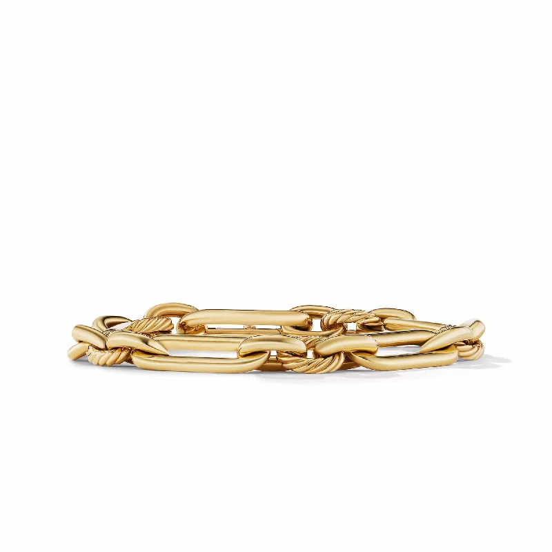 Elegant bangle bracelets with diamonds for a luxurious and sparkling accessory-Lexington Chain Bracelet in 18K Yellow Gold