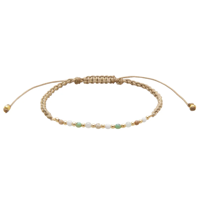 Classic bangle bracelets with pearl embellishments for a feminine and classic touch-Bhakti Namaste Bracelet