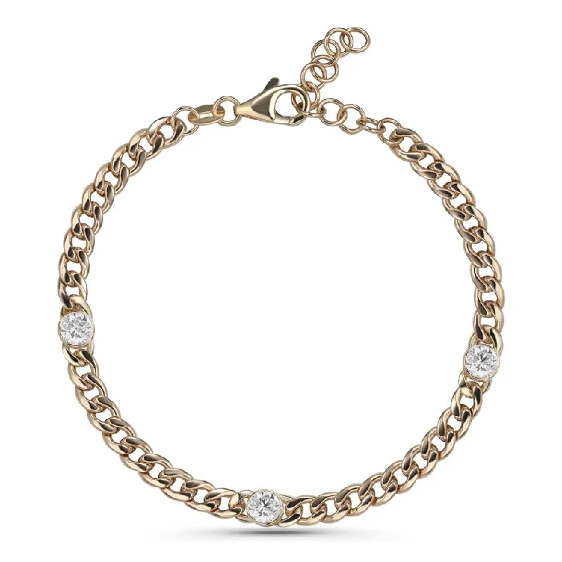 Best bangle bracelets with gold-plated finishes for an affordable luxury option-Diamond Bracelet