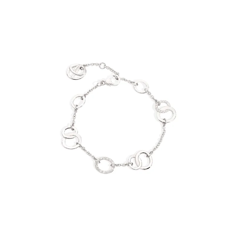 Best bangle bracelets with braided designs for a textured and sophisticated look-Diamond Brera Chain Bracelet